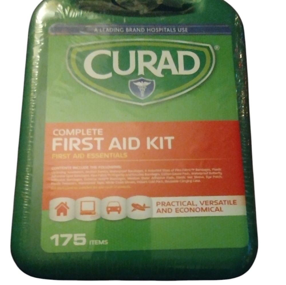 New curad first aid kit